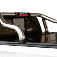 ISUZU  D/CAB POLISHED ROLLATOP COMPATIBLE SPORTSBAR WITH BRAKE LIGHT