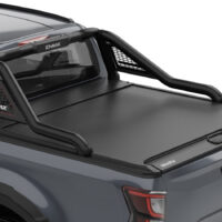 ISUZU D/CAB BLACK LONG LEG ROLLA TOP COMP SPORTS BAR