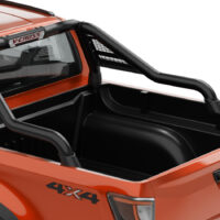ISUZU V-CROSS D/CAB BLACK SILL MOUNT LONG LEG SPORT BAR