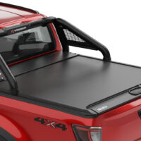 ISUZU X-RIDER  BLACK D/CAB SHORT LEG ROLLATOP COMP  SPORTS BAR